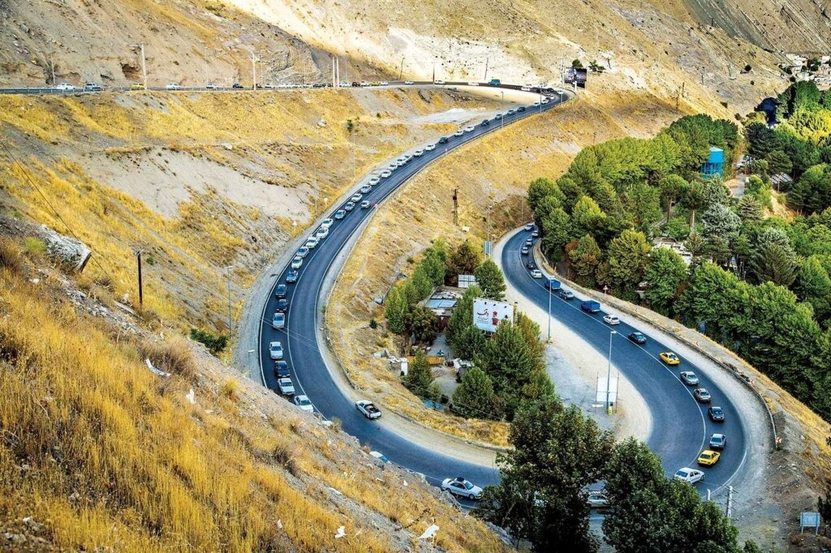 آخرین وضعیت ترافیکی جاده چالوس