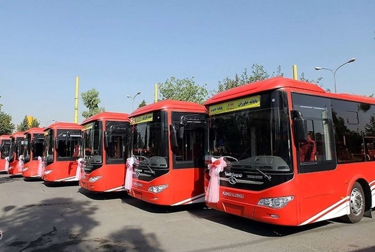 اضافه شدن اتوبوس‌های جدید به ناوگان شهری